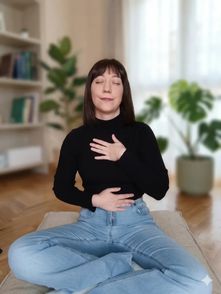 Ejercicio de conciencia corporal y respiración utilizado como recurso terapéutico